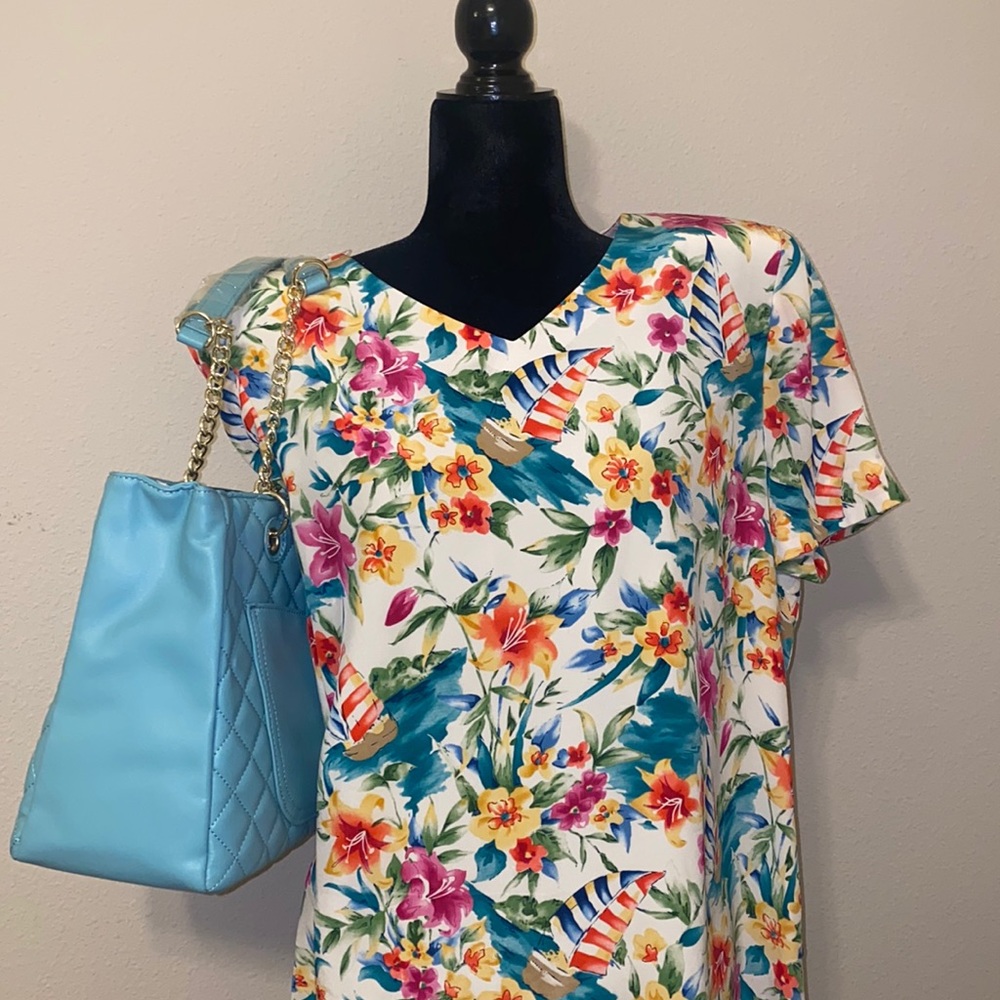 MAGGY LONDON 100% silk size 16